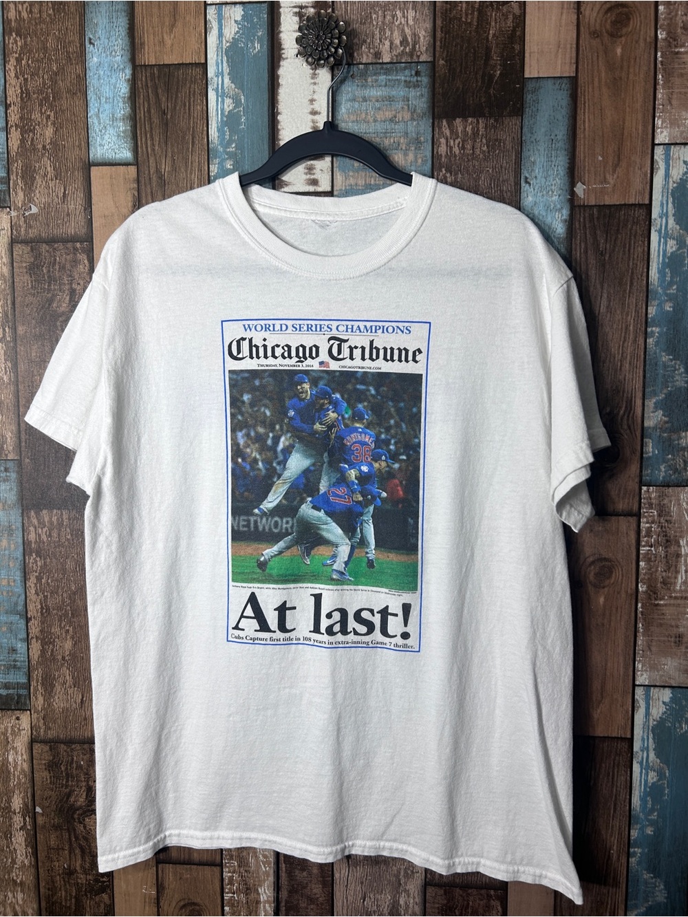 Chicago Cubs  world  Champions 2016 T-shirt
